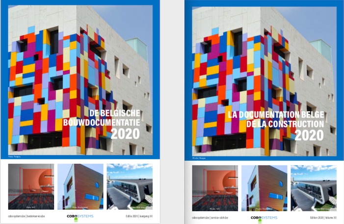 Votre exemplair (digitale) gratuit ”Documentation Belge de la Construction 2020”